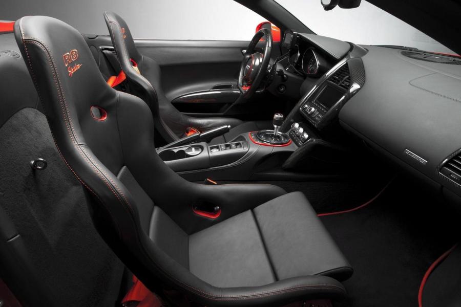 Интерьер Audi R8 V10 RMS Spyder by RENM 2011 года  (фото 2 из 8)